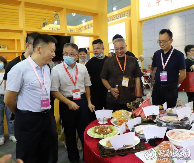 2021中国国际食品餐饮博览会丨“娄底馆”香气四溢 特色美味招人爱